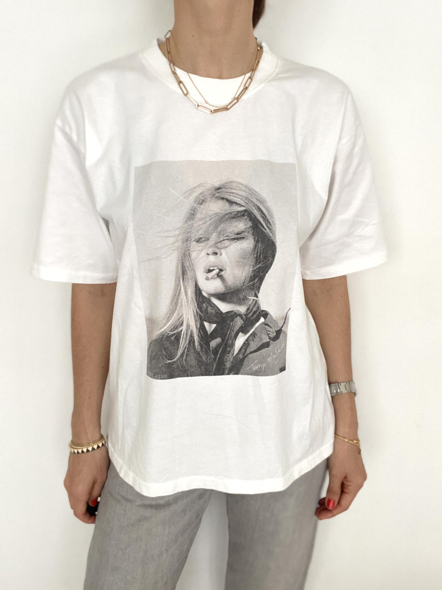T shirt brigitte bardot zara Clearance