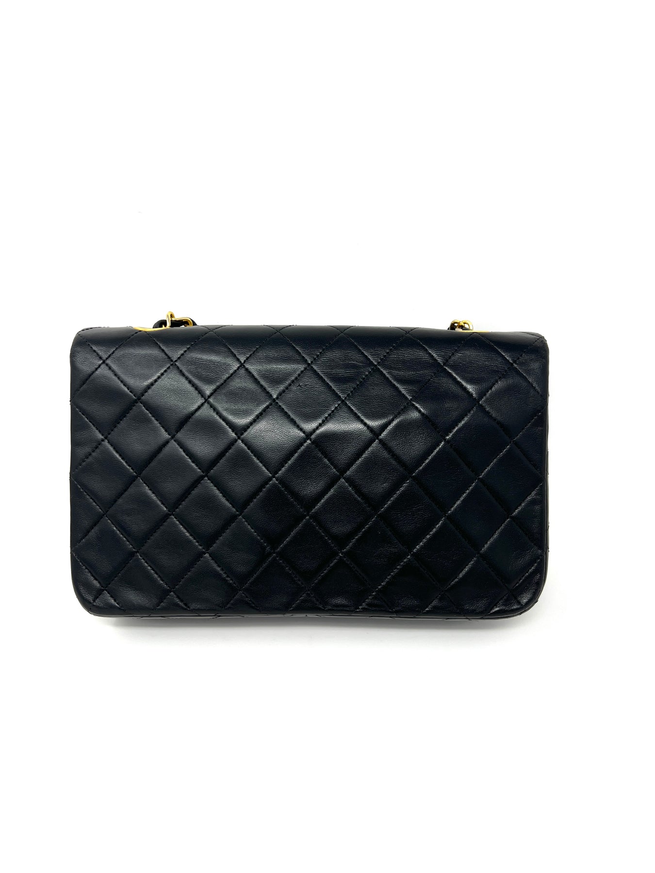 Red Quilted Caviar Medium Classic Double Flap Gold Hardware, 2003-2004