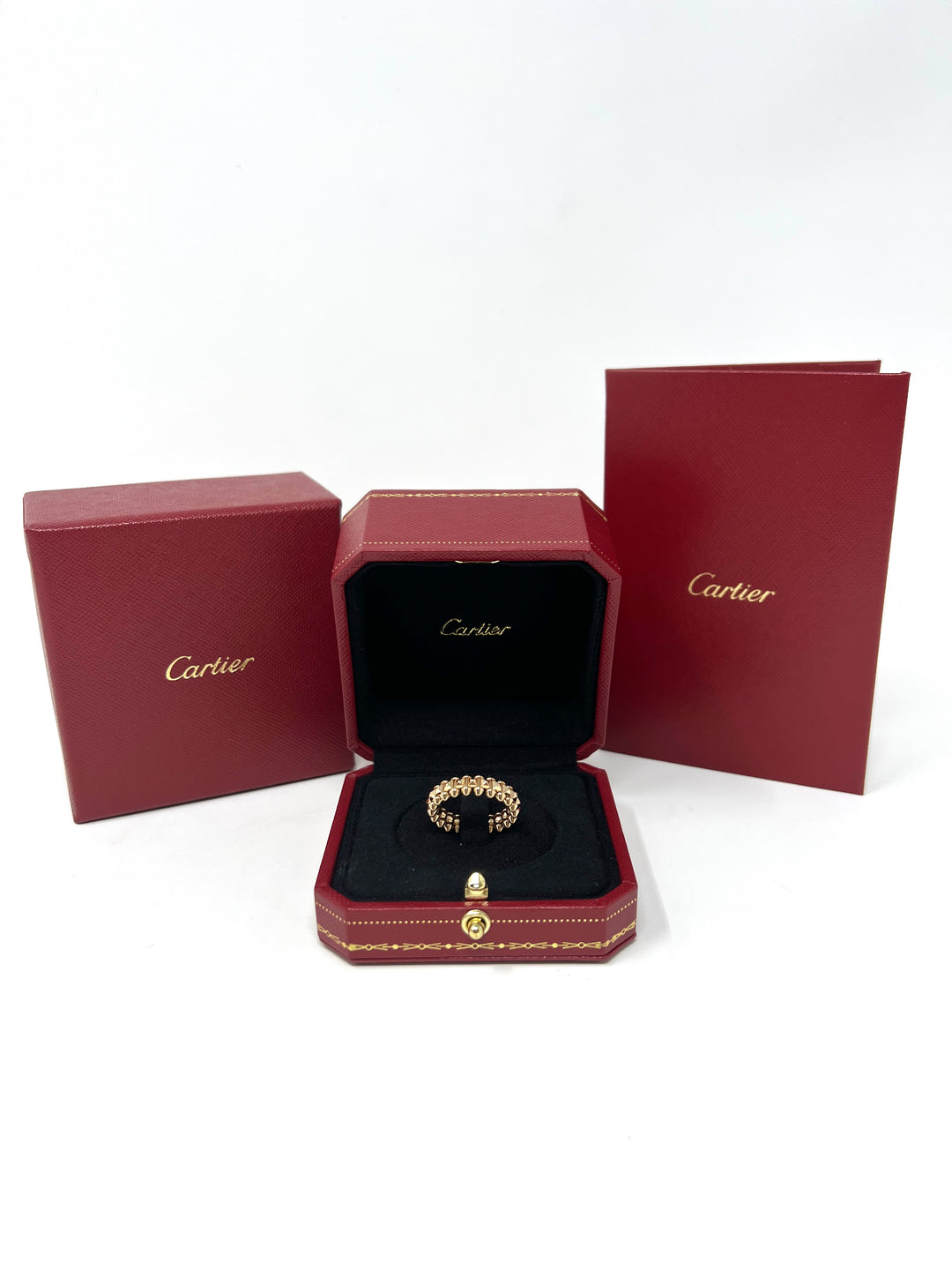 洗練ジュエリー【Cartier】Clash de Cartier ring small Model CRB4233100 - Clash de Cartier ring Small Model - White gold
