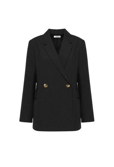 ANINE_BING_KAIA_BLAZER_BLACK_XS