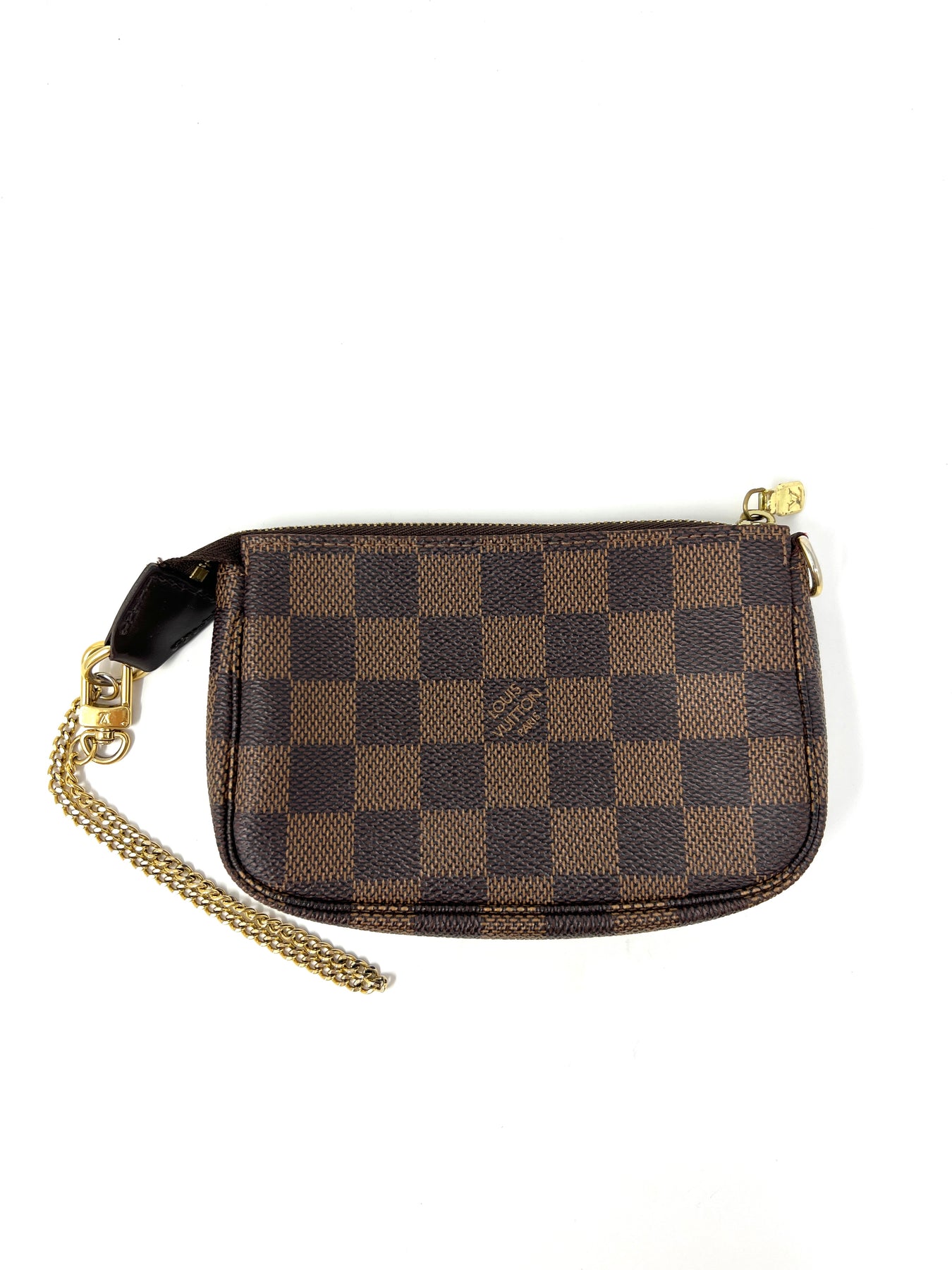 2004 Louis Vuitton Brown Damier Ebene Coated Canvas and Calfskin