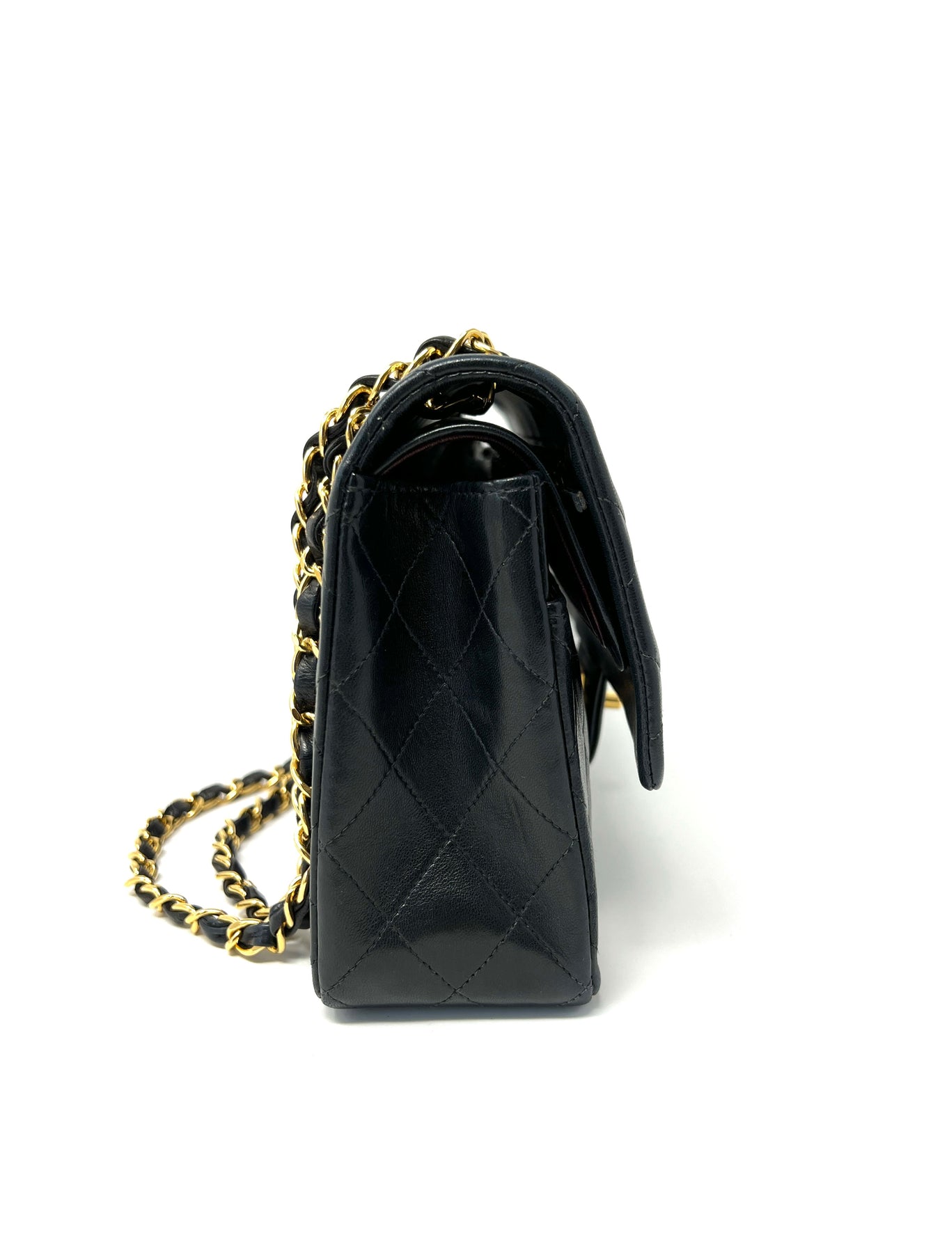 medium chanel purse black