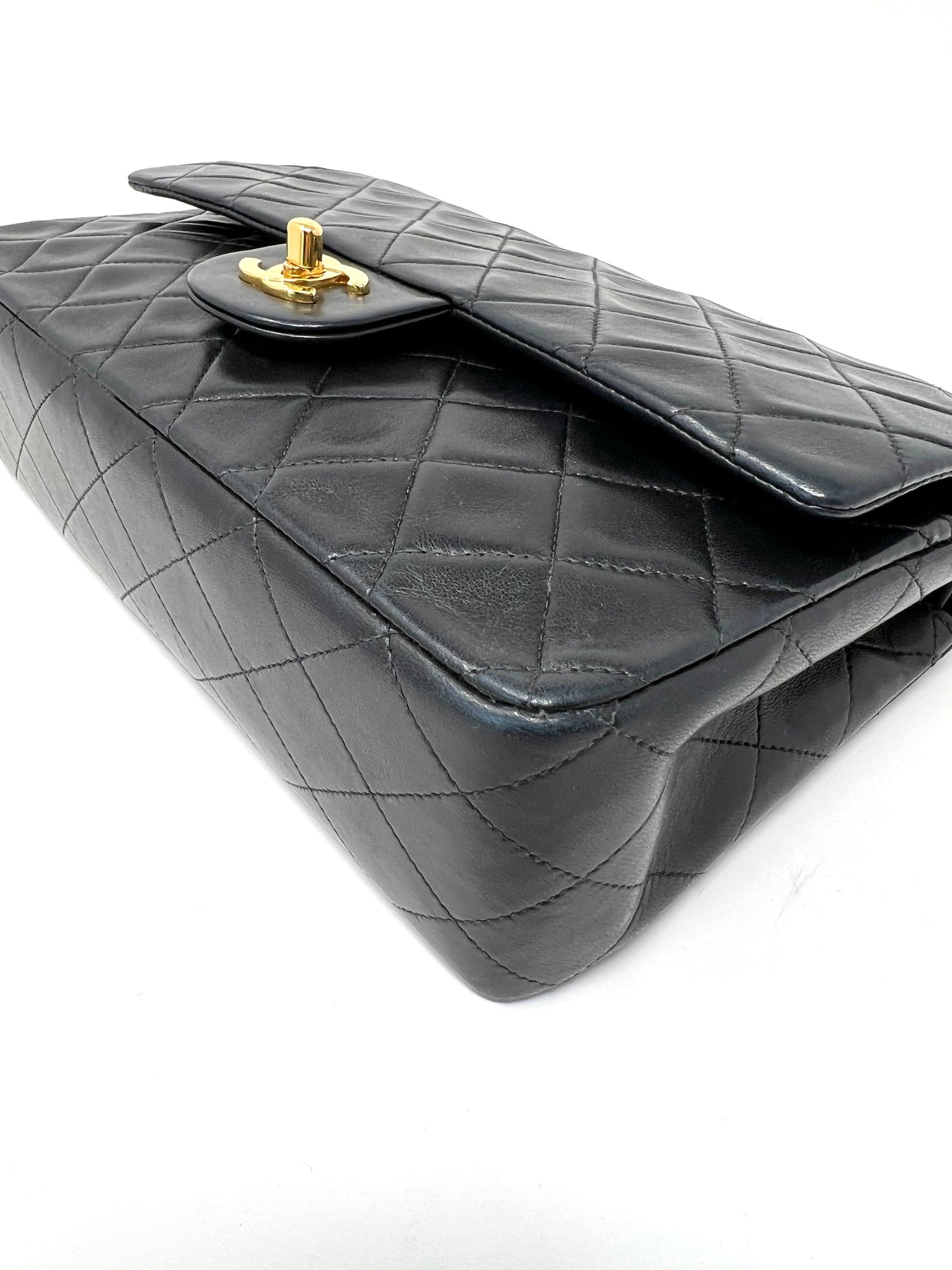 Classic Small Double Flap Black Lambskin – PRELOVEDSTORY