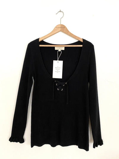 SEZANE_PULL_SOIZIC_BLACK_SIZE_L