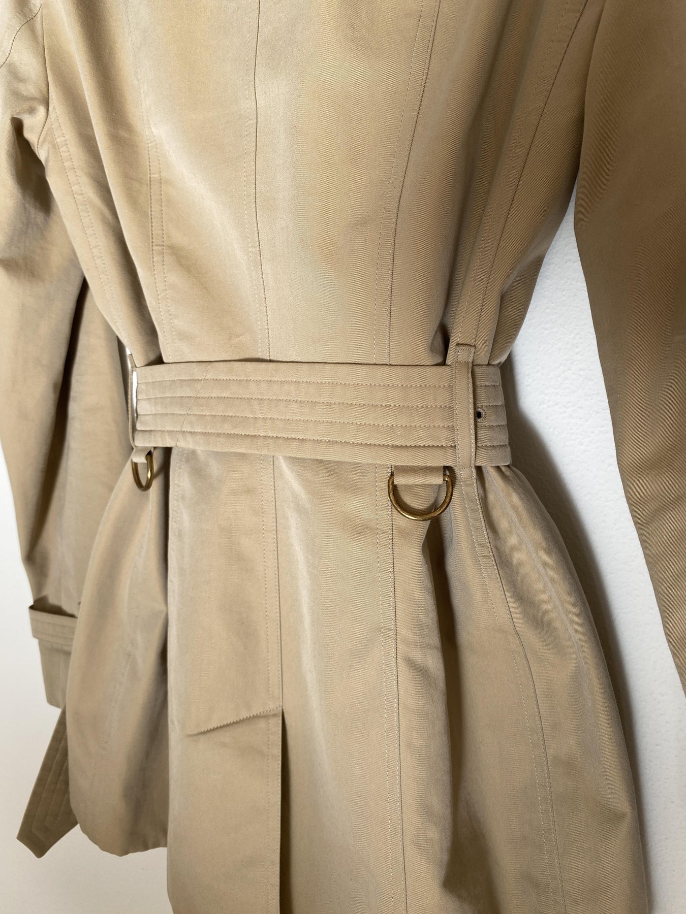 Shop Burberry Sandringham Mid-Length Heritage Trench Coat