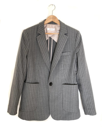 ANINE_BING_SCHOOLBOY_BLAZER_GREY_STRIPES_XS