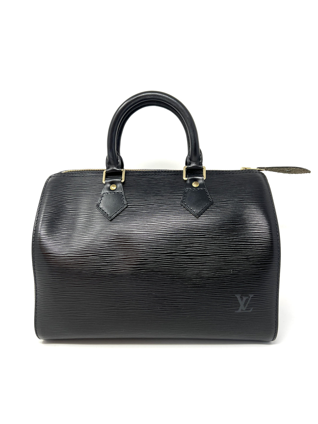SPEEDY 25 BLACK EPI LEATHER – PRELOVEDSTORY
