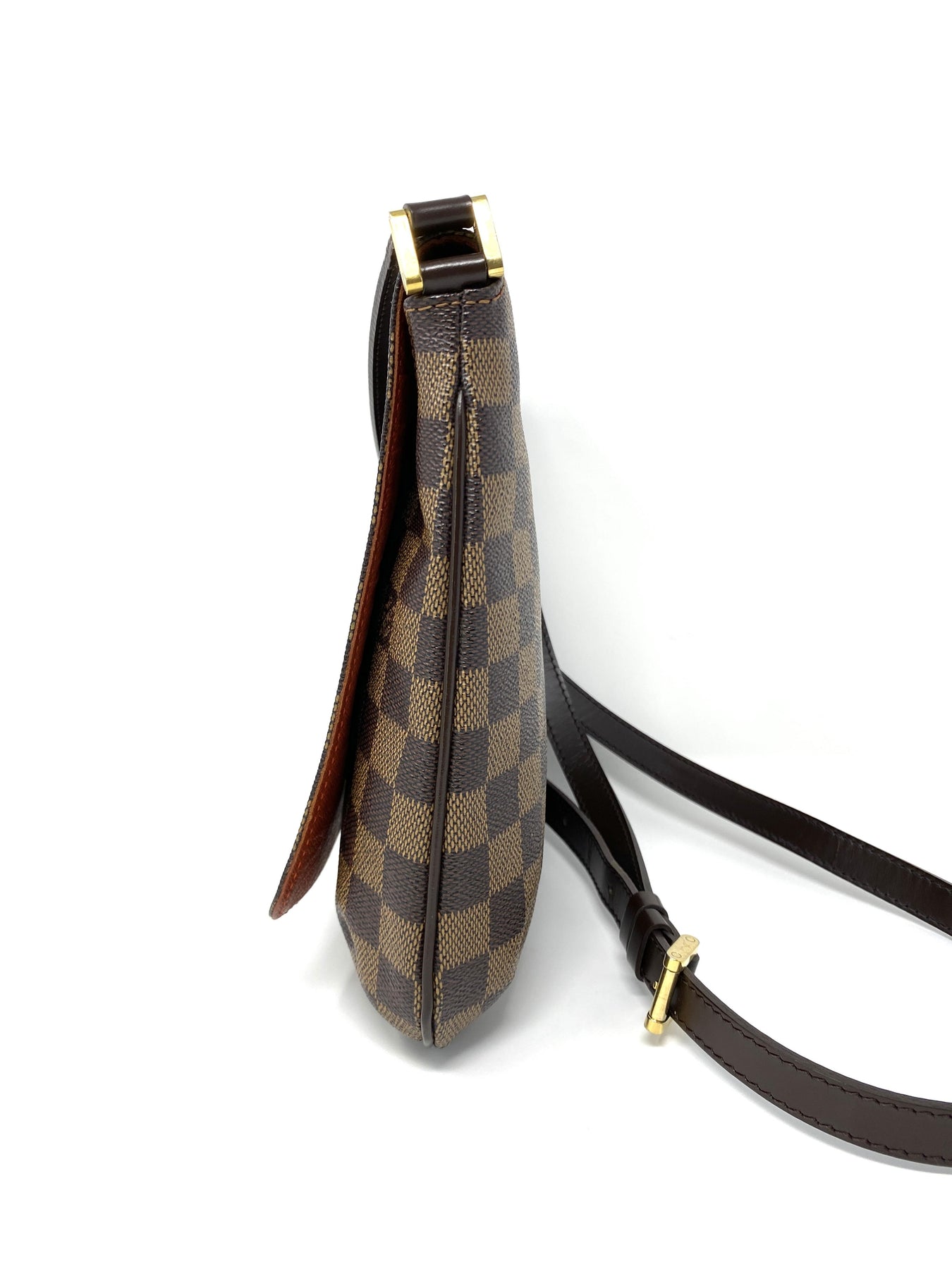 Louis Vuitton Vintage - Damier Ebene Musette Salsa - Brown - Damier Canvas  and Calf Leather Crossbody Bag - Luxury High Quality - Avvenice