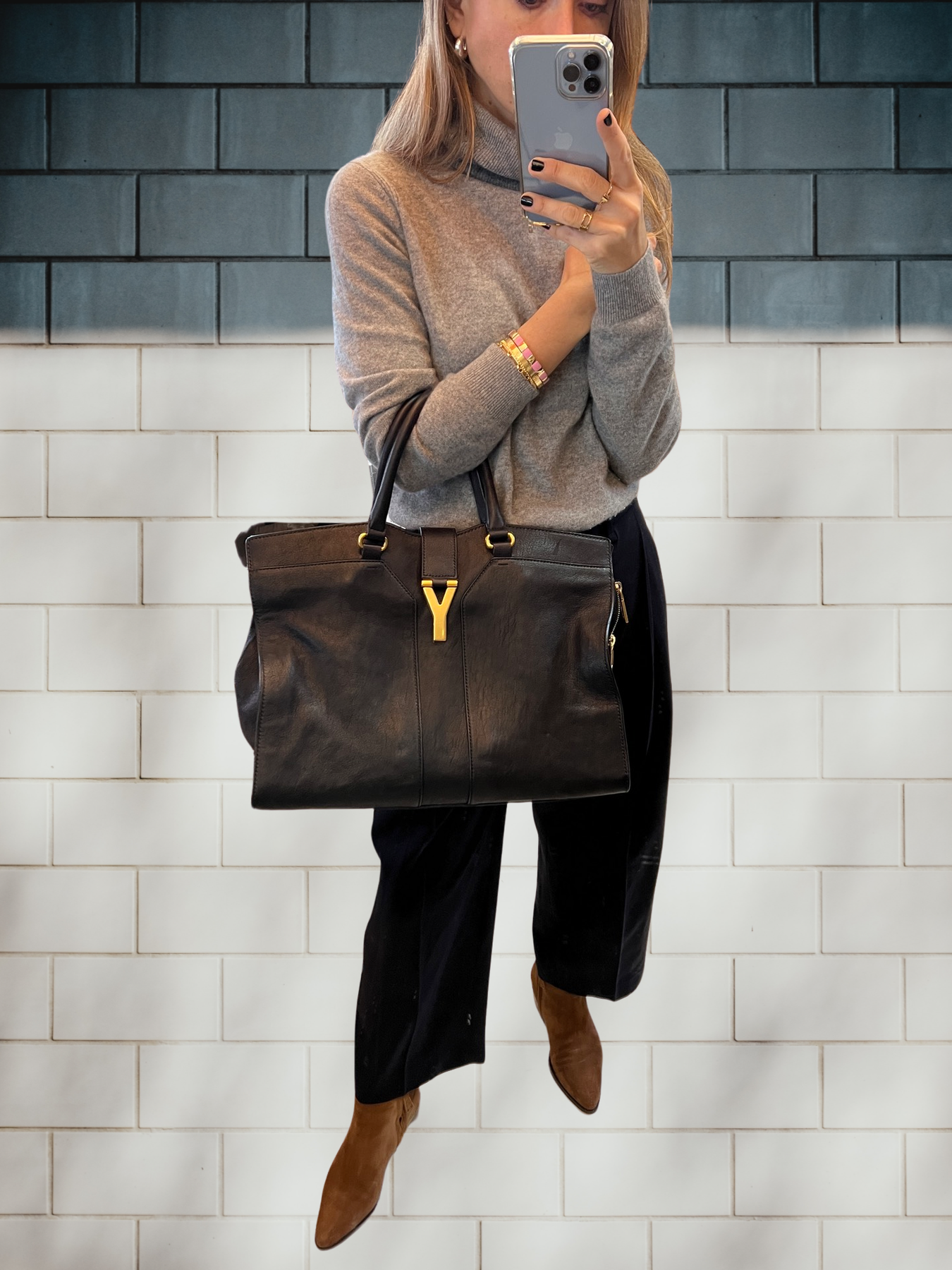 Ysl cabas chyc large Outlet