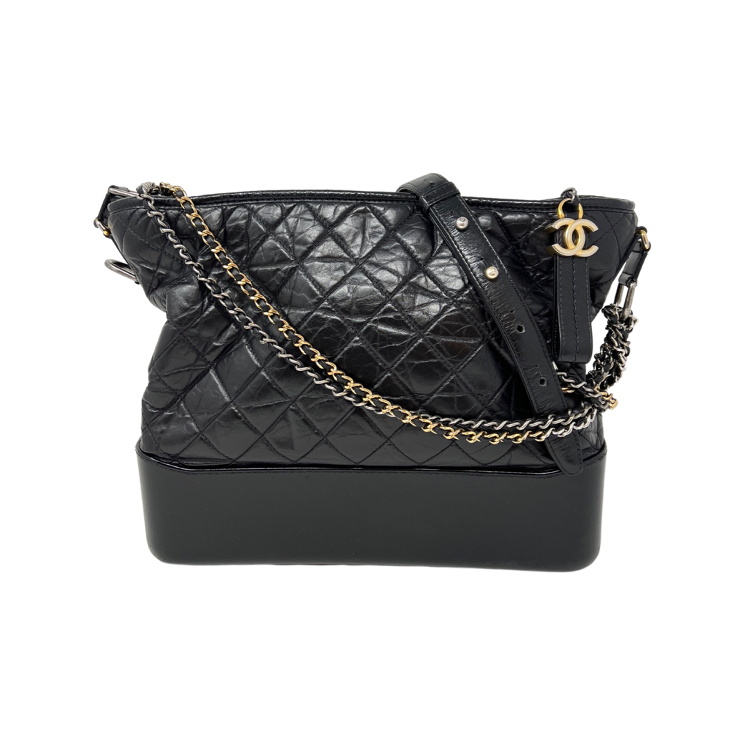 Gabrielle Large Hobo Bag Black – PRELOVEDSTORY