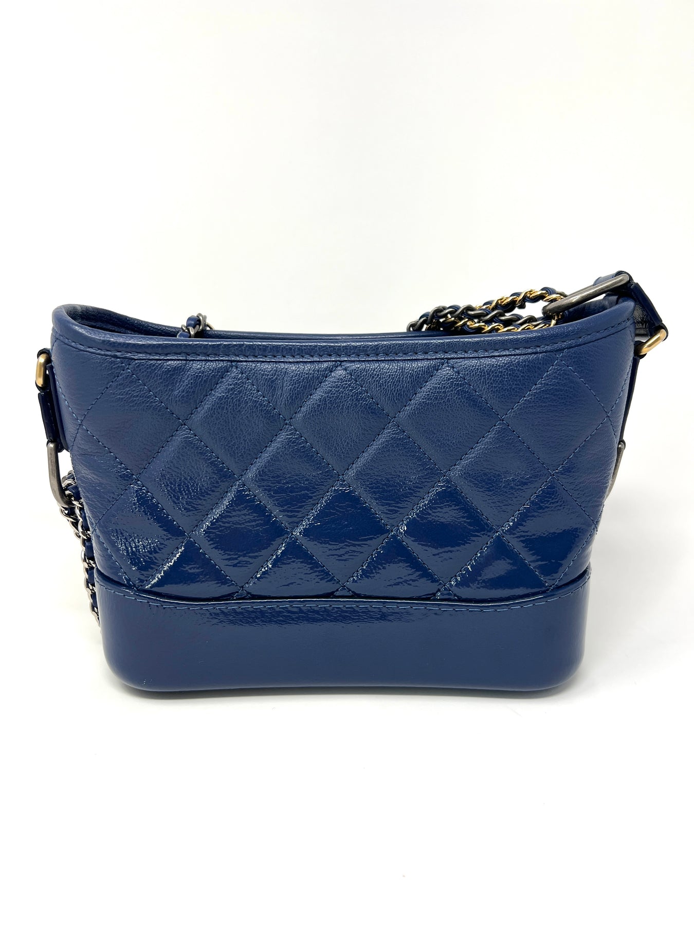 Gabrielle Small Hobo Bag in Dark Blue Ombré – PRELOVEDSTORY