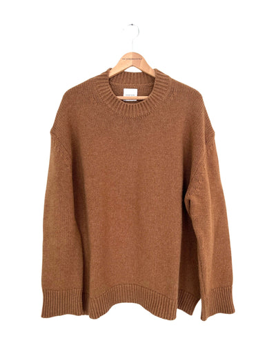 ANINE_BING_ROSIE_CASHMERE_SWEATER_CAMEL_SMALL