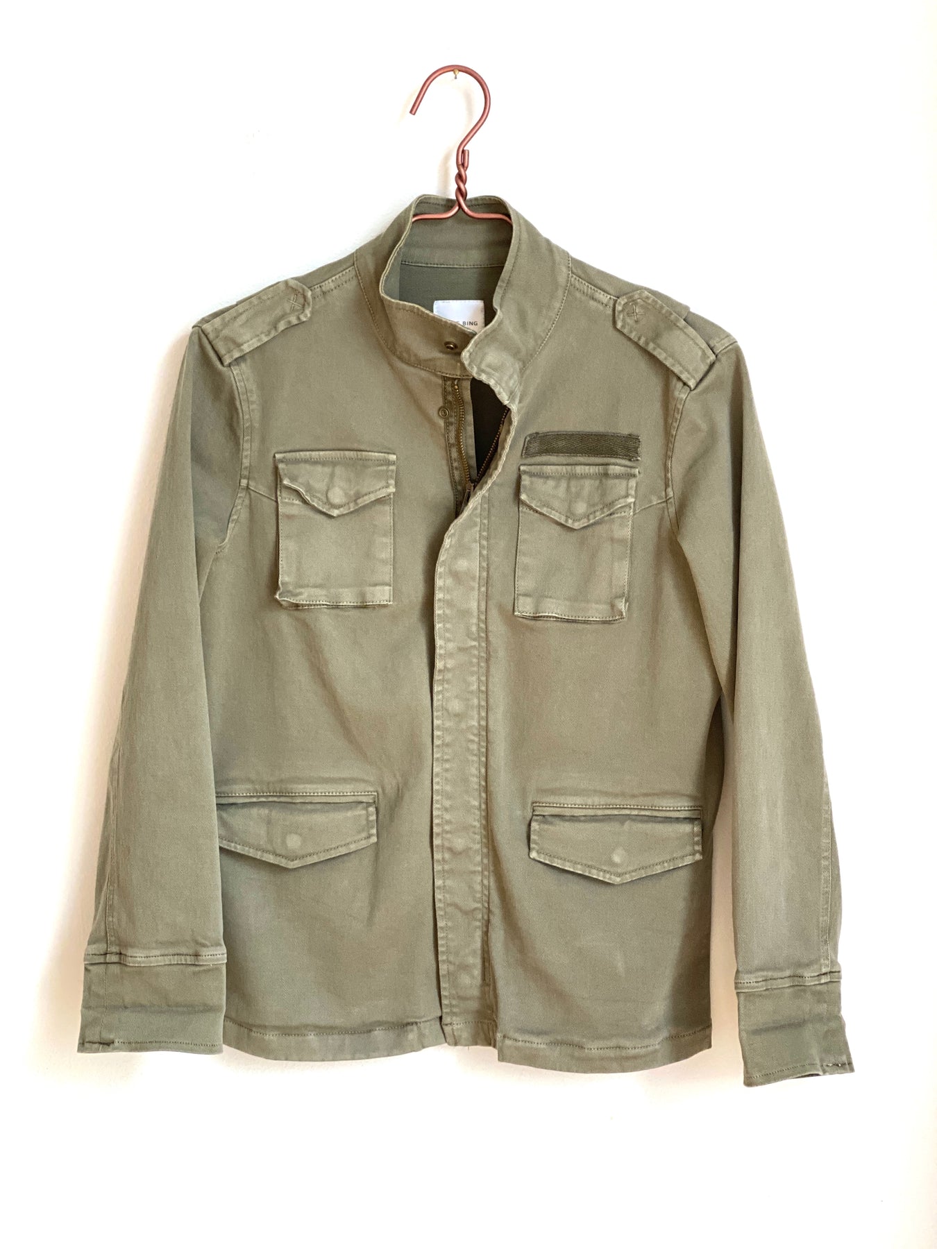 Classic Army Jacket Green Size Small – PRELOVEDSTORY